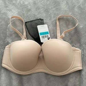NWT Delimira Strapless Bra